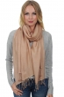 Cashmere & Silk ladies shawls platine constant creamy beige 201 cm x 71 cm